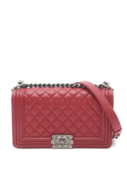 CHANEL Pre-Owned: Красная сумка 
