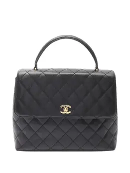 CHANEL Pre-Owned: Чёрная сумка 