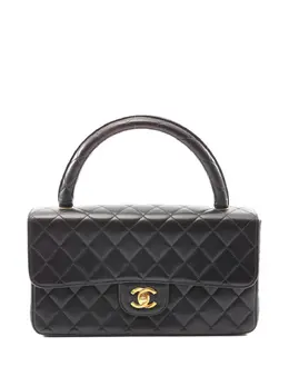 CHANEL Pre-Owned: Чёрная сумка 
