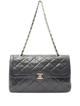 CHANEL Pre-Owned: Чёрная сумка 