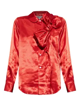Comme Des Garçons Comme Des Garçons: Блуза с бантом 