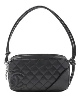 CHANEL Pre-Owned: Чёрная косметичка 