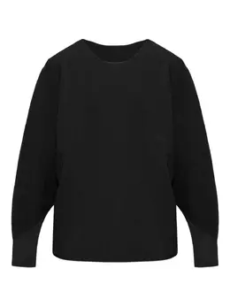 Homme Plissé Issey Miyake: Чёрный свитер 