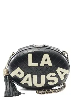 CHANEL Pre-Owned: Чёрная сумка 
