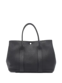 Hermès Pre-Owned: Чёрная сумка-шоппер 