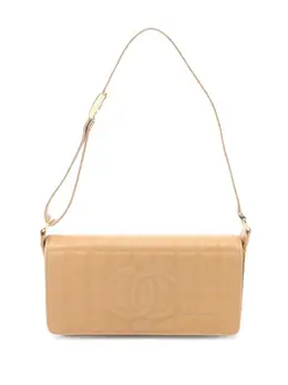 CHANEL Pre-Owned: Бежевая сумка 