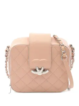 CHANEL Pre-Owned: Бежевая сумка 