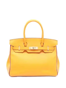 Hermès Pre-Owned: Оранжевая сумка 