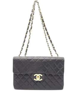 CHANEL Pre-Owned: Чёрная сумка 