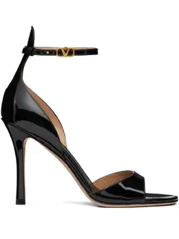 Valentino Garavani: Чёрные сандалии 
