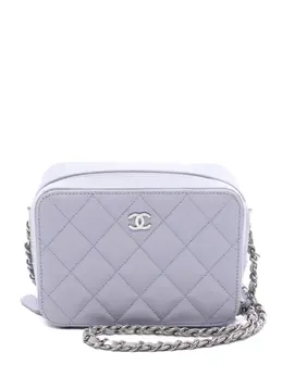 CHANEL Pre-Owned: Фиолетовая сумка 