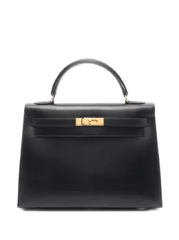 Hermès Pre-Owned: Чёрная сумка-шоппер 