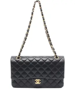 CHANEL Pre-Owned: Чёрная сумка 