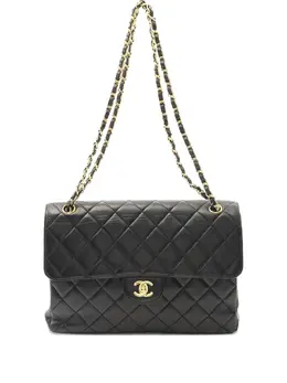 CHANEL Pre-Owned: Чёрная сумка 