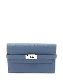 Hermès Pre-Owned: Синий кошелёк 