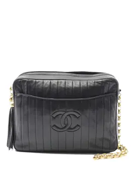 CHANEL Pre-Owned: Чёрная сумка 