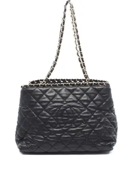 CHANEL Pre-Owned: Чёрная сумка 