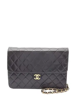 CHANEL Pre-Owned: Чёрная сумка 