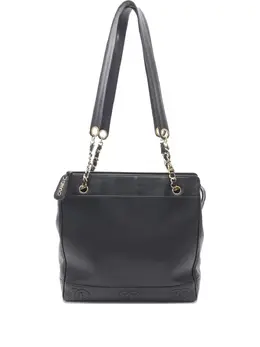 CHANEL Pre-Owned: Чёрная сумка 