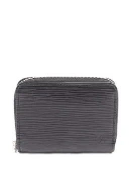 Louis Vuitton Pre-Owned: Чёрный кошелёк 
