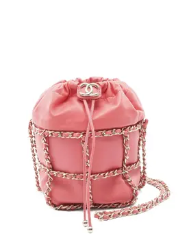 CHANEL Pre-Owned: Розовая сумка 
