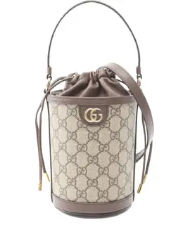 Gucci Pre-Owned: Бежевая сумка 