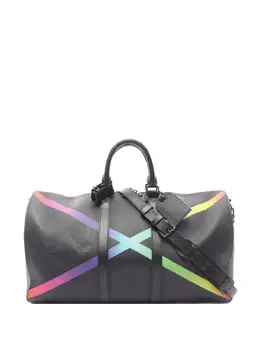Louis Vuitton Pre-Owned: Чёрная сумка-шоппер 