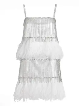 Dolce & Gabbana: Платье  Crystal со стразами