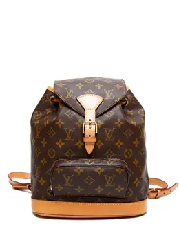 Louis Vuitton Pre-Owned: Коричневый рюкзак 