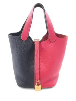 Hermès Pre-Owned: Розовая сумка-шоппер 