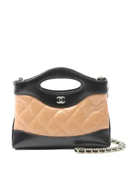 CHANEL Pre-Owned: Чёрная сумка 