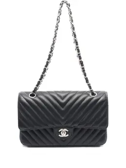 CHANEL Pre-Owned: Чёрная сумка 