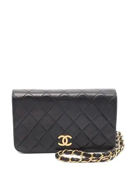 CHANEL Pre-Owned: Чёрная сумка 