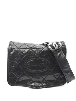 CHANEL Pre-Owned: Чёрная сумка 