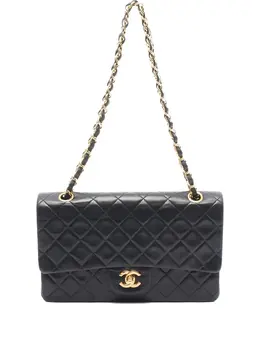 CHANEL Pre-Owned: Чёрная сумка 
