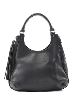 CHANEL Pre-Owned: Чёрная сумка 