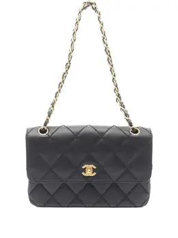 CHANEL Pre-Owned: Чёрная сумка 