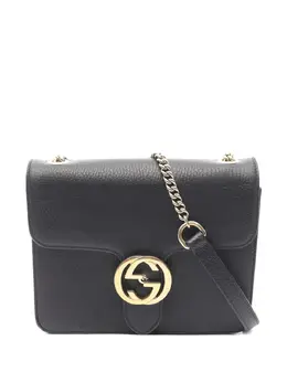 Gucci Pre-Owned: Чёрная сумка 
