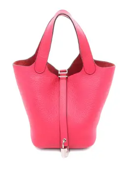 Hermès Pre-Owned: Розовая сумка-шоппер 