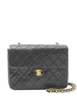 CHANEL Pre-Owned: Чёрная сумка 
