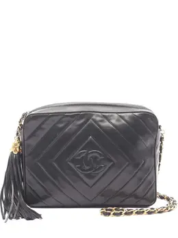 CHANEL Pre-Owned: Чёрная сумка 