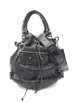 Balenciaga Pre-Owned: Чёрная сумка-шоппер 