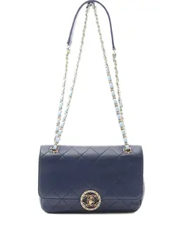 CHANEL Pre-Owned: Синяя сумка 