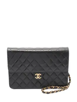 CHANEL Pre-Owned: Чёрная сумка 