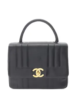 CHANEL Pre-Owned: Чёрная сумка 