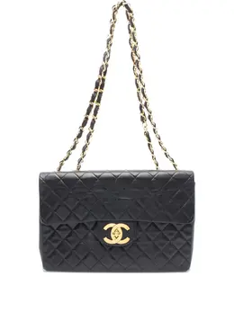 CHANEL Pre-Owned: Чёрная сумка 