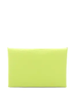 Hermès Pre-Owned: Зелёный кошелёк 