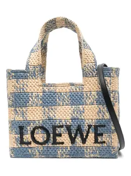 LOEWE: Бежевая сумка-шоппер 