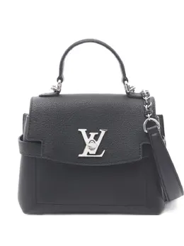 Louis Vuitton Pre-Owned: Чёрная сумка-шоппер 