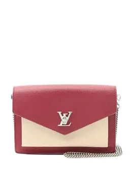 Louis Vuitton Pre-Owned: Бордовая сумка 